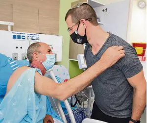בדרך לתרום כליה מרדכי נקלע לתאונה ויצא ללא פגע