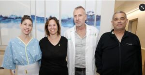 דורית תרמה כליה לשחר
