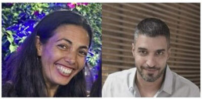 טליה פרי ואוהד בוסי מיישובי מטה יהודה תורמים כליה