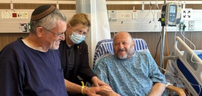 גרגורי לובנוב, אביו של אלכס שנחטף ונרצח בעזה, עבר השתלה יום לפני ה-7 באוקטובר.